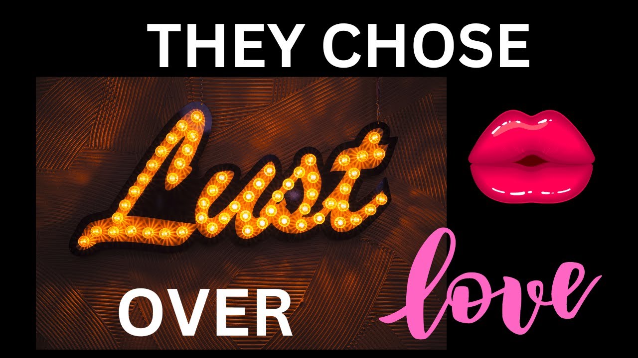 They chose lust over💖They gave their offer to the wrong person & it came back & bit them in the A$$