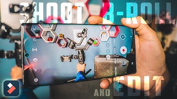 How To Shoot And Edit Cinematic Video With Phone | FilmoraGo 🔥