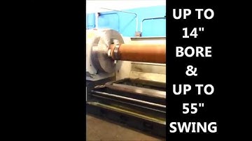 GANESH CNC or Manual Big Bore Pipe Threading Lathes - Expand Machinery