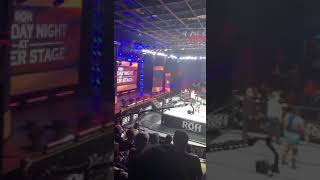 (ROH) brawl at center stage theater in Atlanta