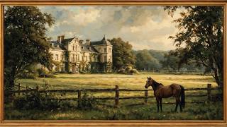 Moody Old Money TV Art | Royal Horse painting | Gold tv Frame | 4k Screensaver screenshot 5