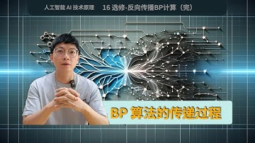 16」5分钟学会GPT-4o的基础-BP 算法｜反向传播｜BP算法｜求导｜梯度计算｜ChatGPT｜大模型｜LLM｜人工智能｜AI｜深度学习｜神经网络｜如何入门 AI