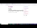 Spring Boot And Angular Employee, Creation Of Component Part2