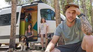 3 People &amp; 3 Dogs in a Van | Climbing Colorado’s Highest Mountain