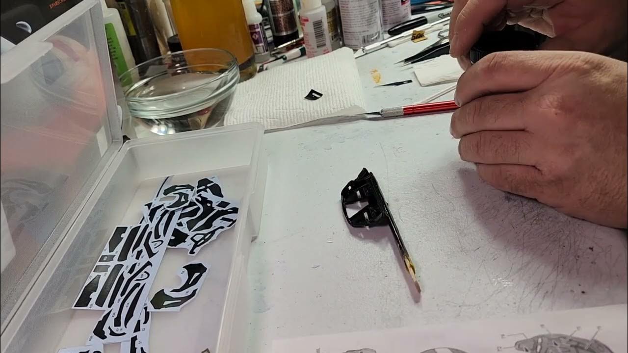 Carbon Fiber decal technique with studio 27 decals YouTube