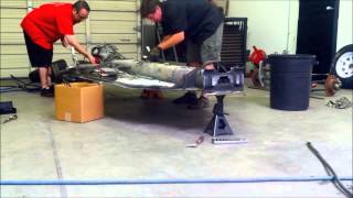 VW BEETLE CHASSIS DISASSEMBLY time lapse by AIRKEWLD