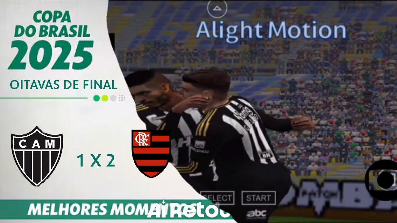 Flamengo 0 X 1 atlético mineiro | melhores momentos OITAVAS DE FINAL ...