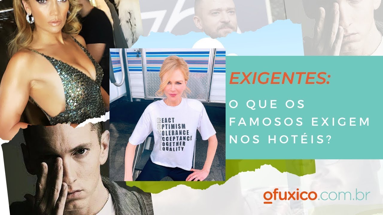 BIZARRO! O QUE OS FAMOSOS EXIGEM NOS HOTÉIS?