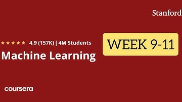 Machine learning Coursera quiz answers week 9 to week11 | Coursera machine learning Course #Coursera