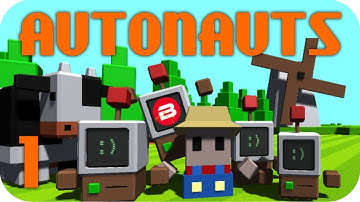 Autonauts Gameplay - AUTOMATE A ROBOT WORKFORCE! Let