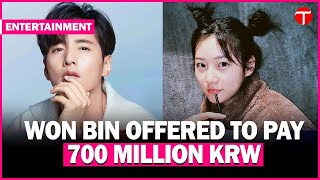 Won Bin reportedly offered to pay Kim Sae Ron's 700 million KRW debt Profile