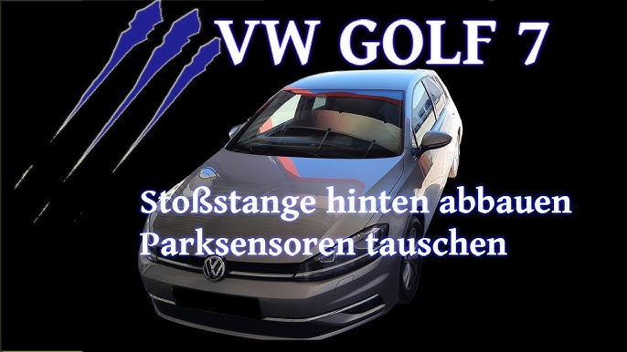 Golf 5 Heckstoßstange Stoßstange hinten Ausbauen Einparkhilfe Sensor defekt  Tutorial 