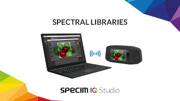 Specim IQ Studio Tutorial - Spectral libraries