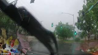 Impaired driver burnout gone wrong (no sound)