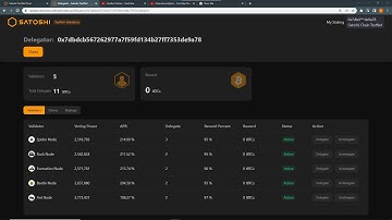 How to Claim BTCs Delegation Rewards on any Computer to your Metamask Wallet - CORE Mining