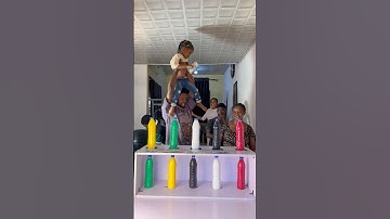 How Many Bottle Color Can You Match in this Very entertaining Challenge