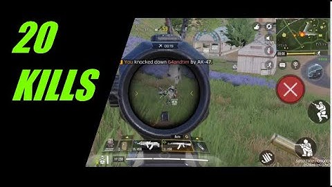 coll of duty MOBILE 20 KILLS SOLO VS SQUAD |AK-47