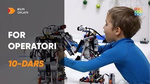 For operatori | 10-dars