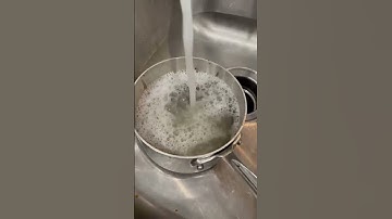 Trick to cleaning out a badly burned pot or pan