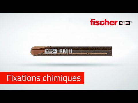 Ampoule pour tige filetée RM II : ancrage chimique HOMOLOGUE pour le BETON - FISCHER