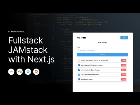 Setting Up Tailwind CSS in Next.js - Fullstack Jamstack with Next.js (2)