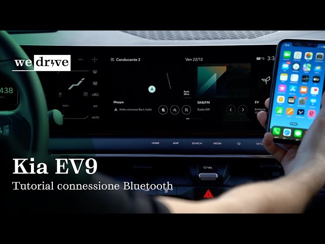 Kia EV9 | Come collegare lo SMARTPHONE via BLUETOOTH [TUTORIAL]