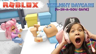[ Roblox ] เลี้ยงเด็ก Twilight Daycare 🍼 [4-IN-A-ROW GAME]