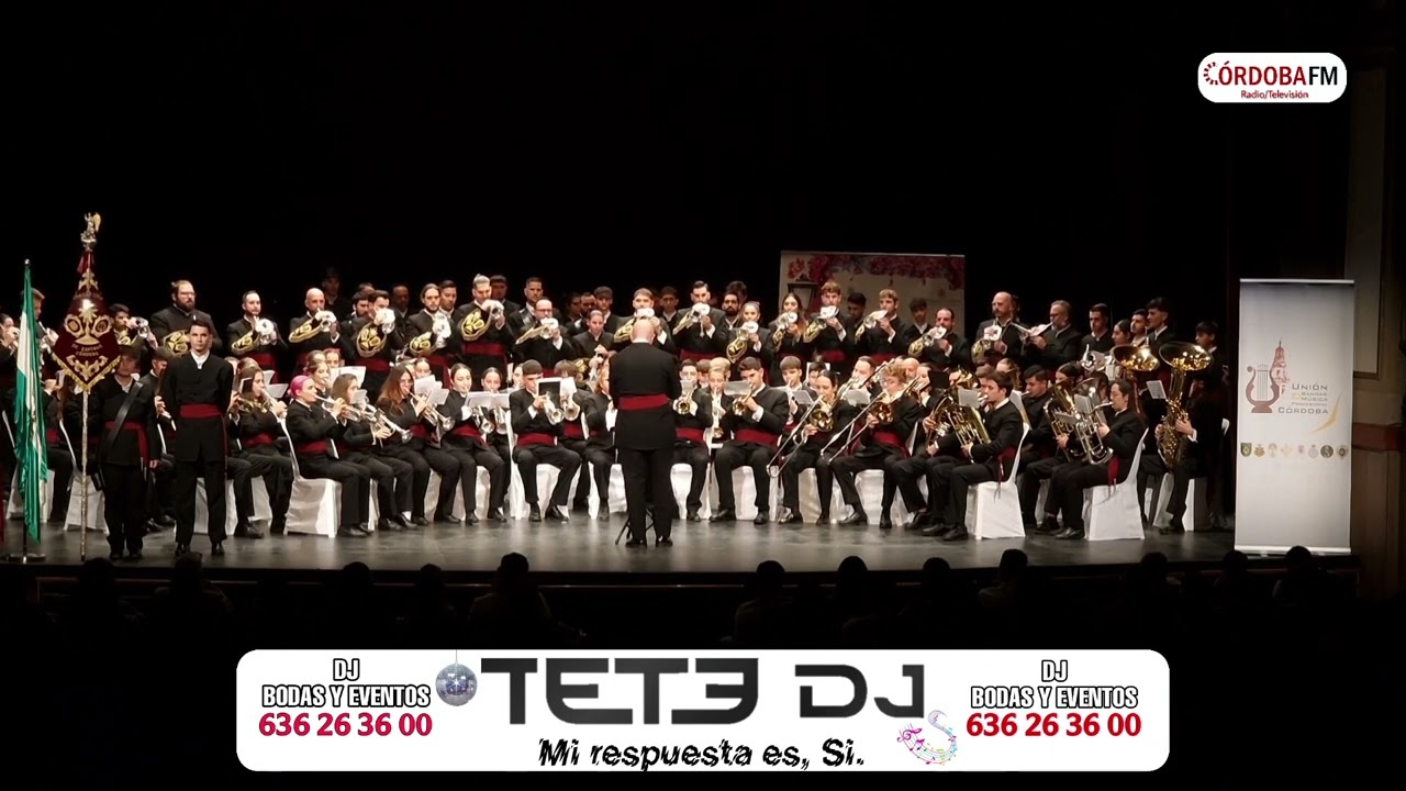 La Unión de Bandas celebra su Certamen Solidario de Santa. Banda Coronación de Espinas.