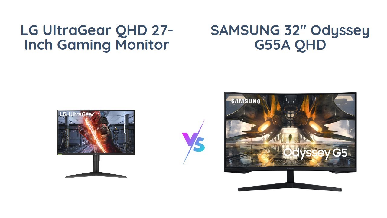 🎮 LG UltraGear vs Samsung Odyssey 🖥️ Gaming Monitor Comparison! ⚔️ ...