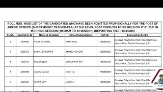 Hpssc Hamirpur Notification For Post Code 788