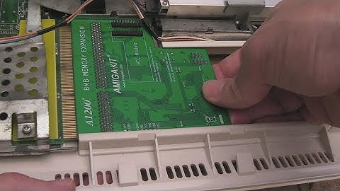 Commodore Amiga A1200 - 8MB RAM Expansion Repairs