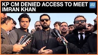 KP CM Sohail Afridi Again Denied Access to Meet Imran Khan at Adiala Jail | Dawn News English