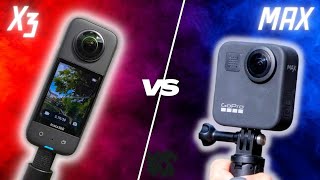 Which is ACTUALLY Better? Insta360 X3 Vs GoPro Max