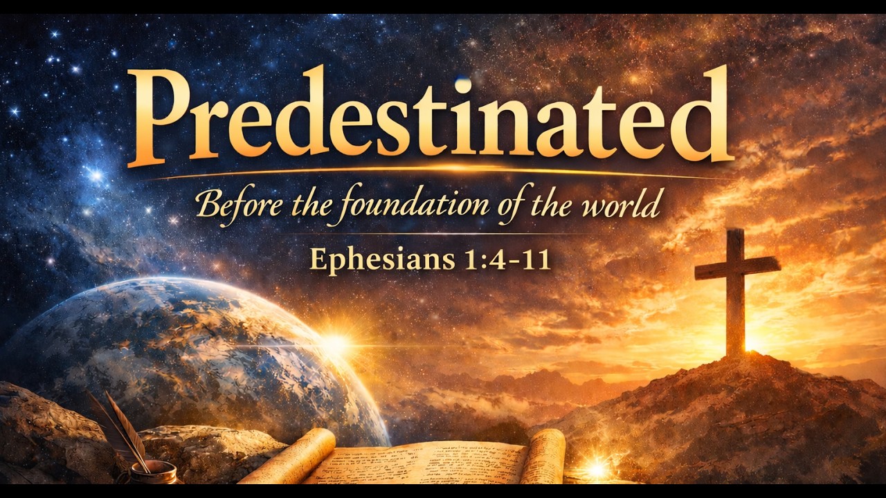 Ephesians 1:4-14 - God's eternal plan from the foundation of the world