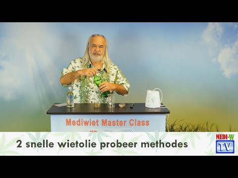 2 snelle wietolie probeer methodes