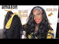 AFFORDABLE AMAZON WIGS | HEADBAND WIGS ( No glue, No lace)