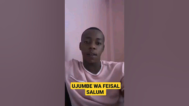 UJUMBE WA FEISAL SALUM (FEITOTO) #shorts