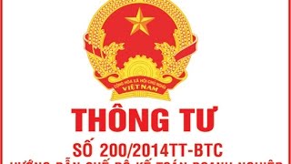 Thông tư 200 Hướng dẫn hạch toán TK 153 và TK 242 theo thông tư 200 Thông tư 200 Hướng dẫn hạch toán TK 153 và TK 242 theo thông tư 200