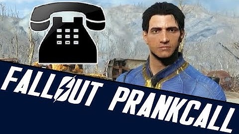 THE SOLE SURVIVOR CALLS MISSING PERSONS HOTLINE - Fallout 4 Prank Call