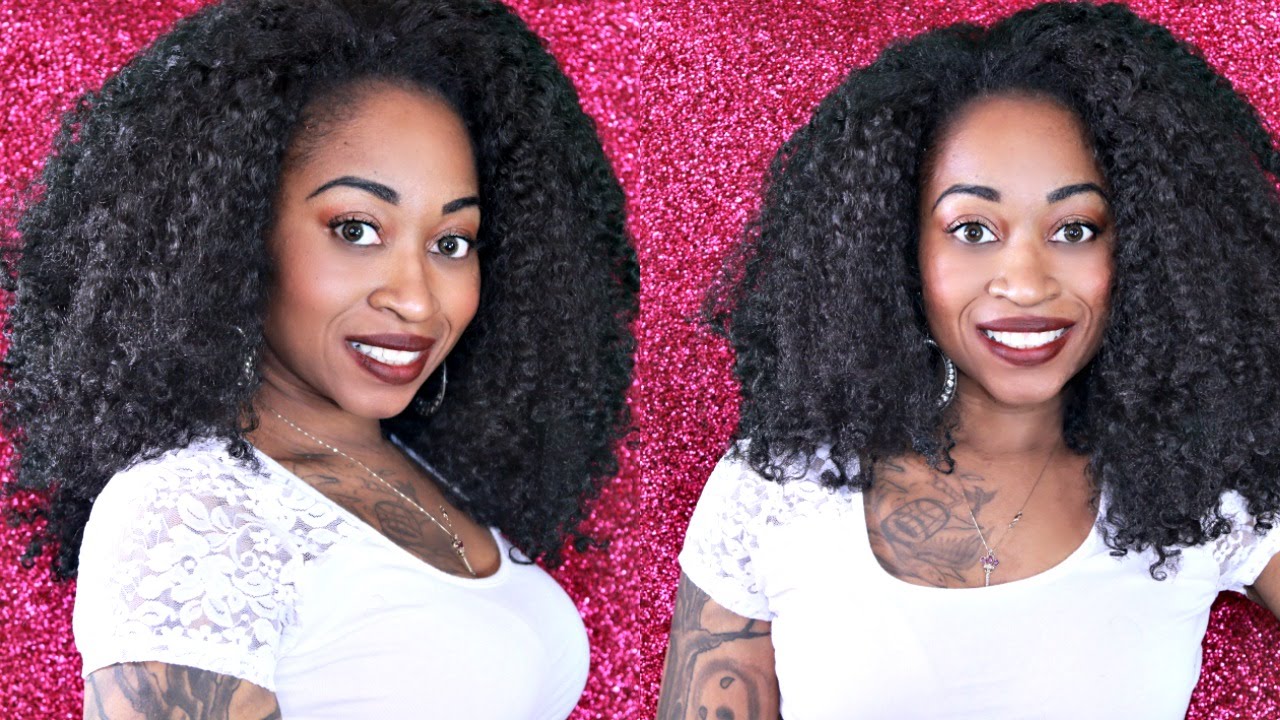How To Best Natural Hair Half Wig Ever Looks Like It S Your