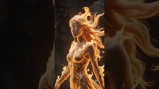 #OlovAyol 🔥#FireWoman 🔥👩#FireGirl#MagicTransformation#AIVideo#AIGenerated#ViralVideo#CinematicVideo