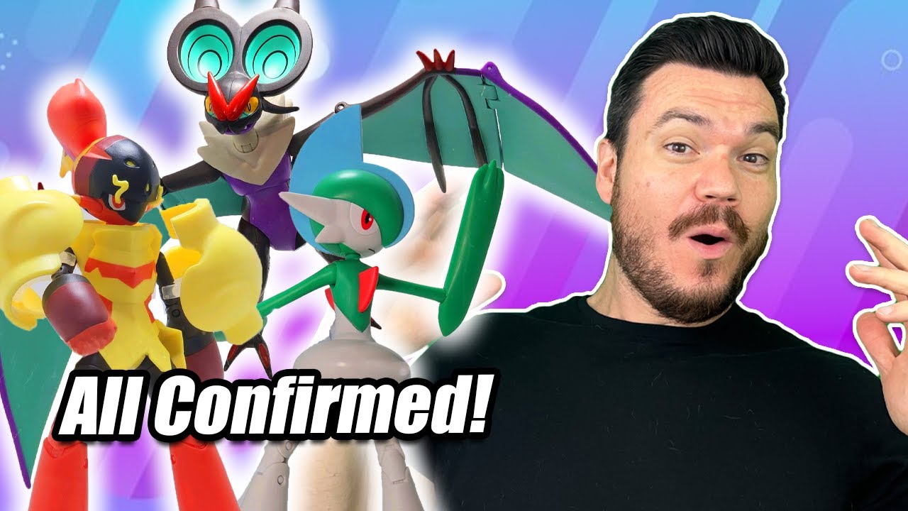 New Pokémon Figures Just Announced at Comic-Con!