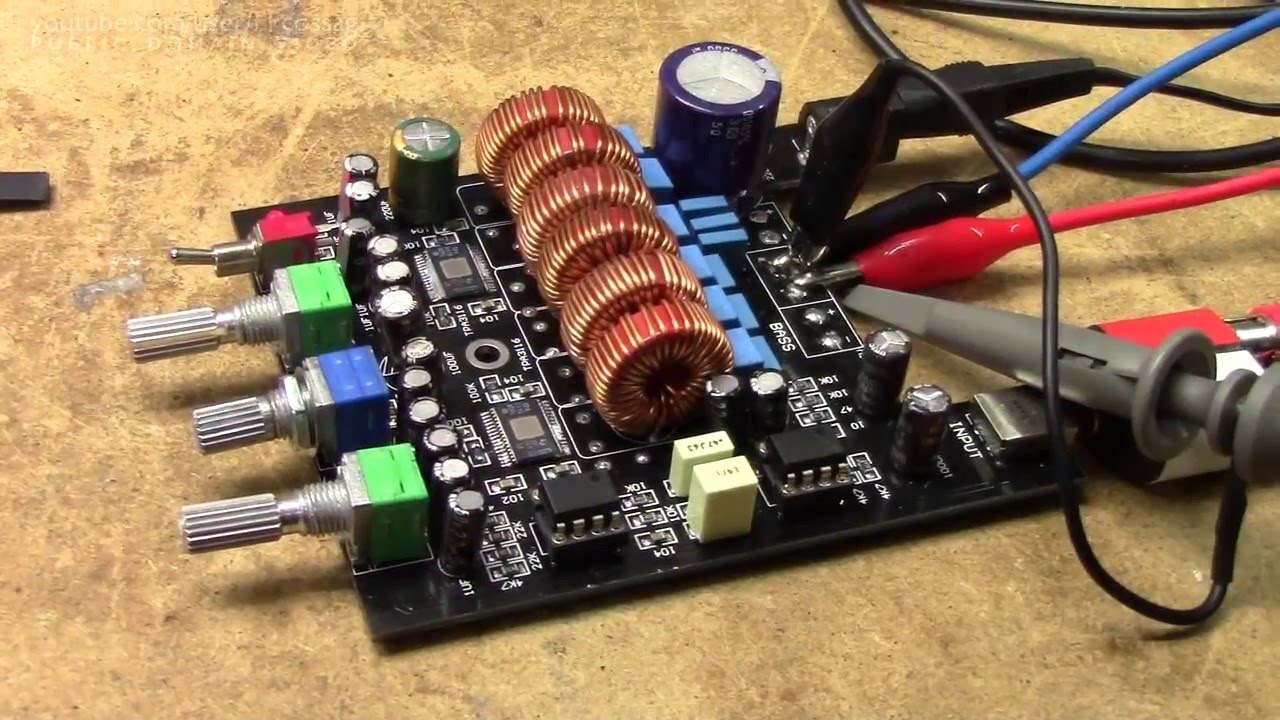 Dual TPA3116 board: Fixing the AWFUL noise floor. - YouTube wiring dual schematics 