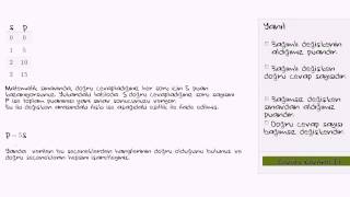 Bağımlı Ve Bağımsız Değişkenler Cebire Giriş