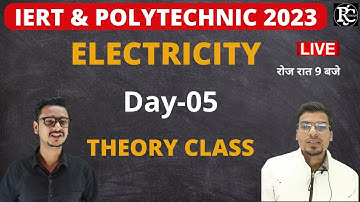 Polytechnic 2023 Physics live class | Electricity For Iert & Polytechnic Entrance exam 2023 |