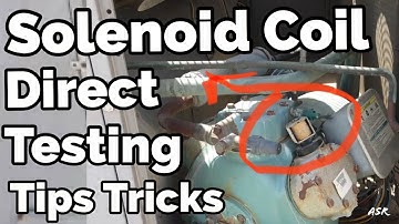 HVAC compressor unloading how Valve Oprater How test solenoid valve coil  testing Learn very useful
