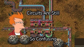 Satisfactory Pro Plays Factorio - EP.9 - Circuits are So Confusing (Raw)