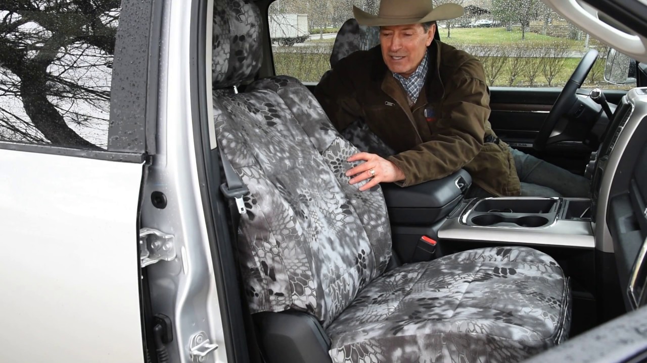 2018 RAM 3500 Seat Covers Kryptek Raid