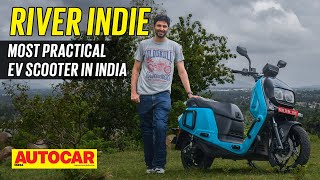 River Indie review  India's most practical electric scooter | First Ride | Autocar India