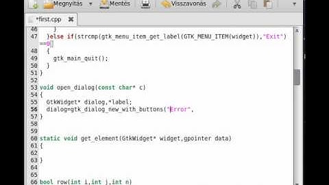 GTK+ tutorial 18 - GUI for sudoku solver (part 4) - example program 4